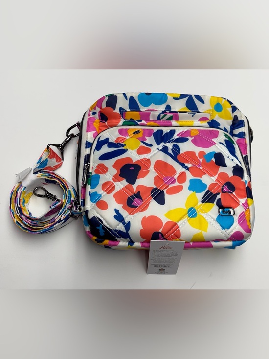 lug Handbags - EUC Lug Wildflower Brights RANGER Crossbody Top Handle Floral Bag